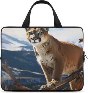 Laptop Bag Ultrathin Mountain Printing Laptop Carrying Case Portability Messenger Bags For Work Travel