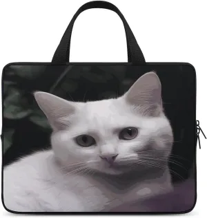 Laptop Bag Ultrathin White Printing Laptop Carrying Case Portability Messenger Bags For Work Travel
