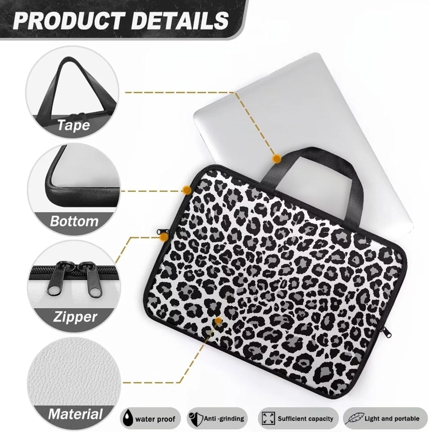 Laptop Carrying Case,Laptop Cover,15" 17" 15.6",Laptop Bag 17.3" Laptop Messenger Bags