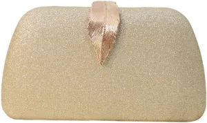 Leadigol Womens Evening Bags Formal,Small Clutches Purses with Detachable Chain Strap, Glitter Evening Clutch bag Handbag Clutch Purse Evening Bag for Wedding Party