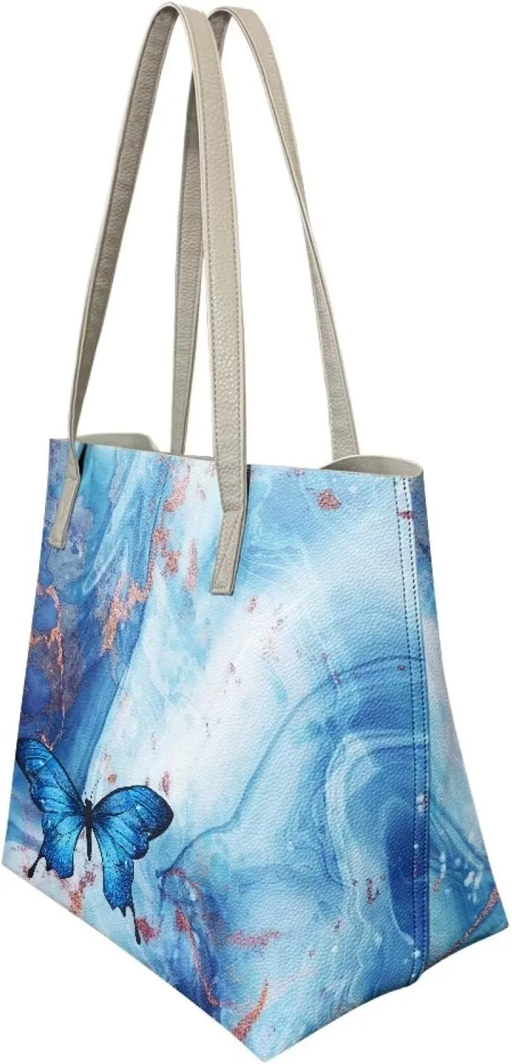 Leather Handbags Oversized Shoulder Bag Ladies Top Handle Purse for Women Designer Shoulder Tote Purse and Handbags