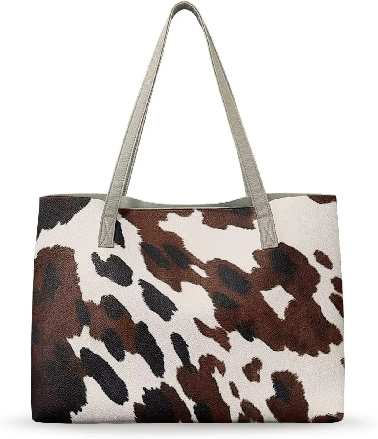 Leather Handbags Oversized Shoulder Bag Ladies Top Handle Purse for Women Designer Shoulder Tote Purse and Handbags
