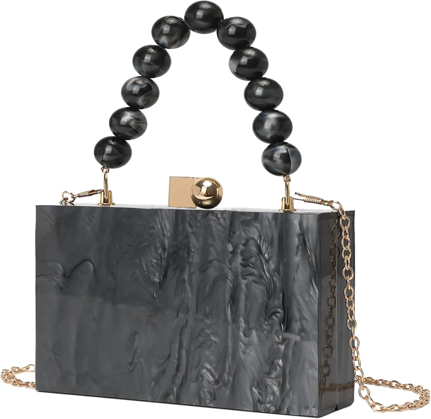 LETODE Acrylic Clutch Purses for Women Evening Clutch Bag Purse Handbag Wedding Party Cocktail