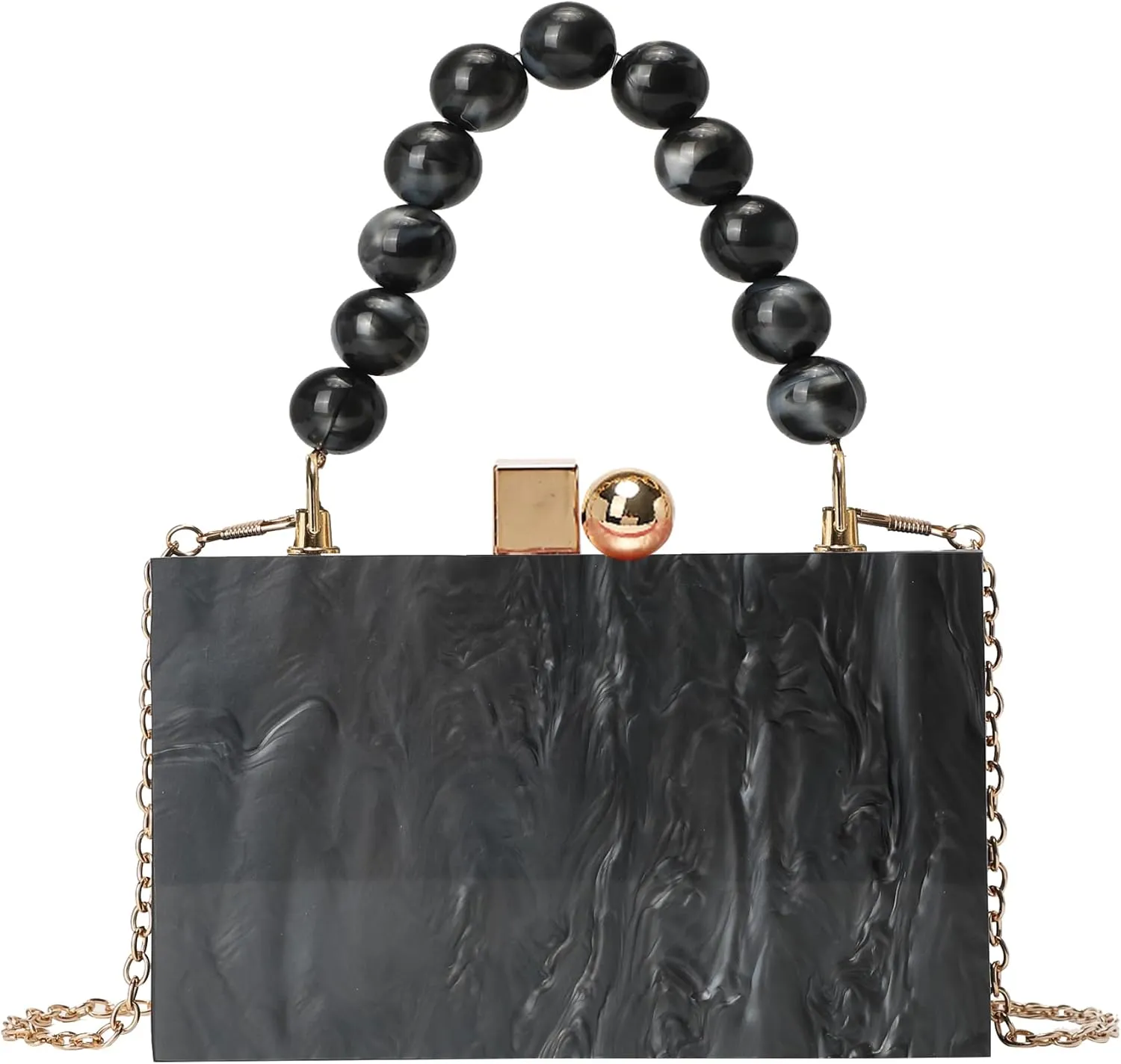 LETODE Acrylic Clutch Purses for Women Evening Clutch Bag Purse Handbag Wedding Party Cocktail