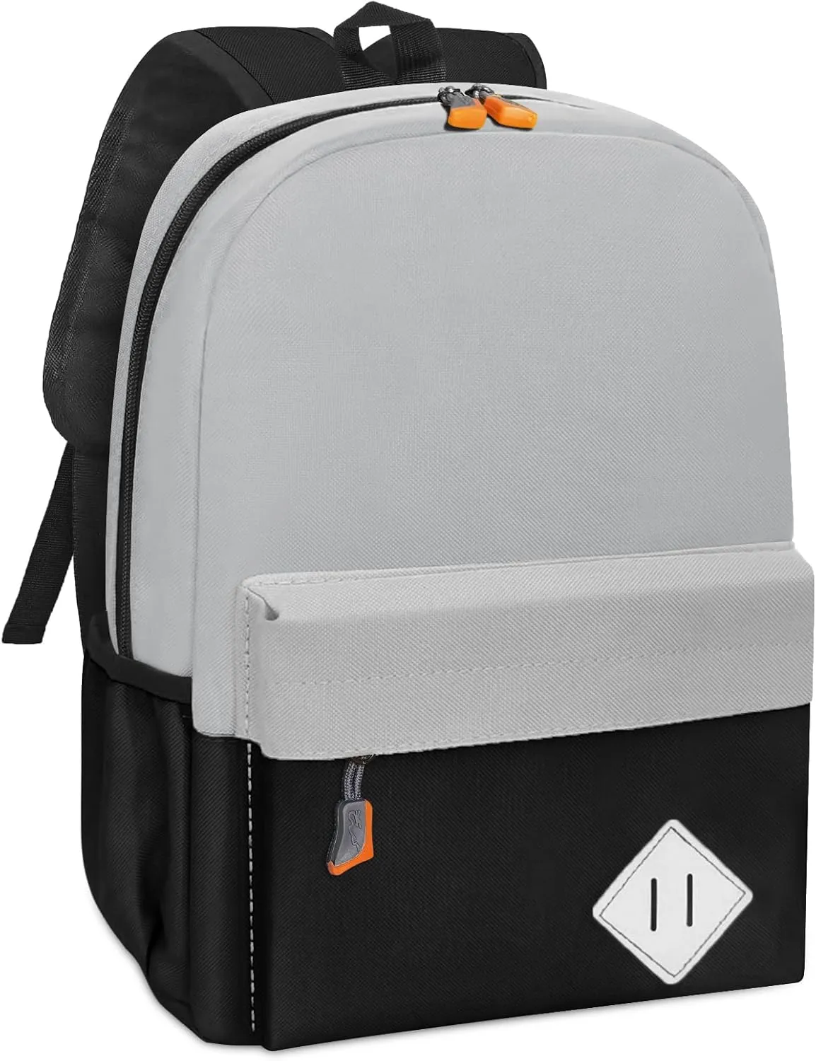 Little Kids Backpack for Girls Boys - Toddler Preschool Backpack School Bag Cute Kindergarten Backpack for Aged 3-8, Grey Black