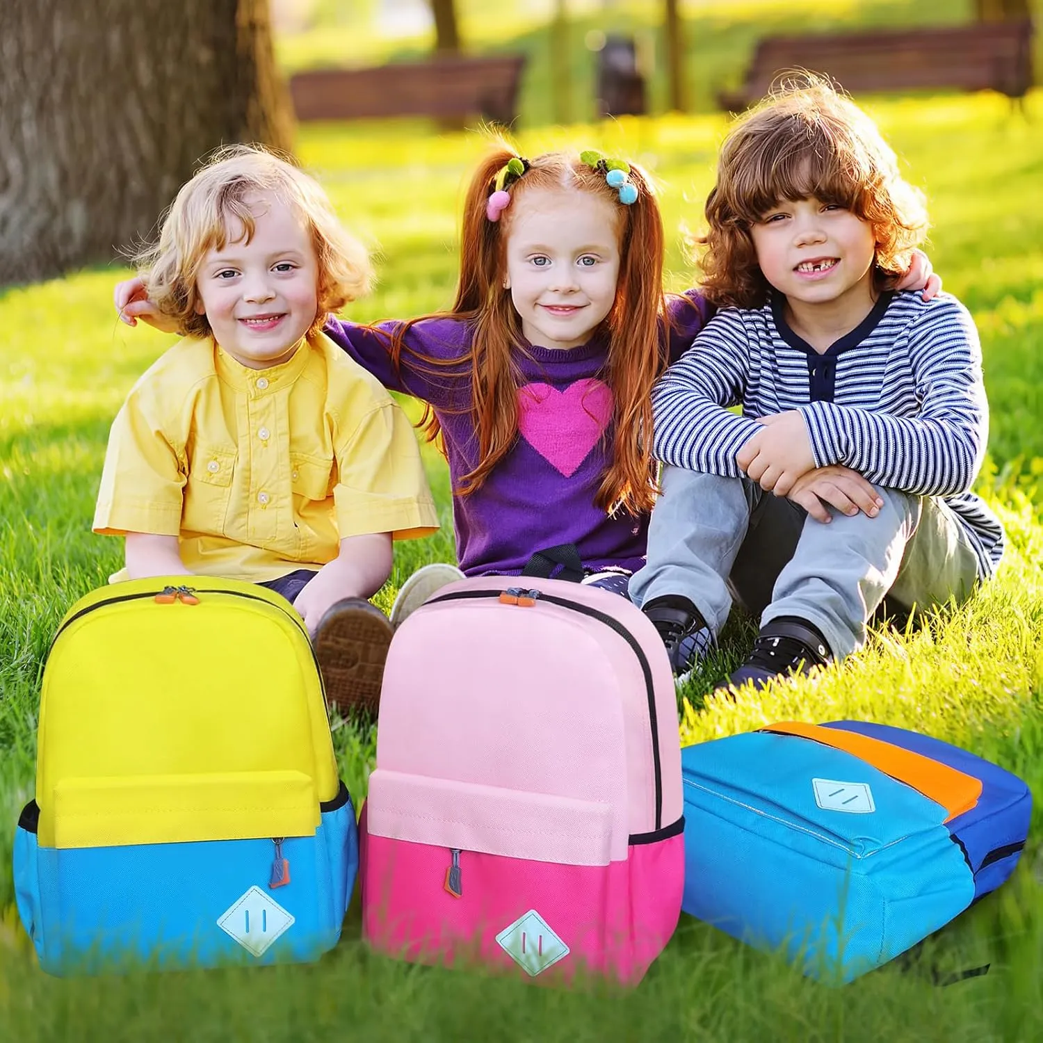 Little Kids Backpack for Girls Boys - Toddler Preschool Backpack School Bag Cute Kindergarten Backpack for Aged 3-8, Pink Rose