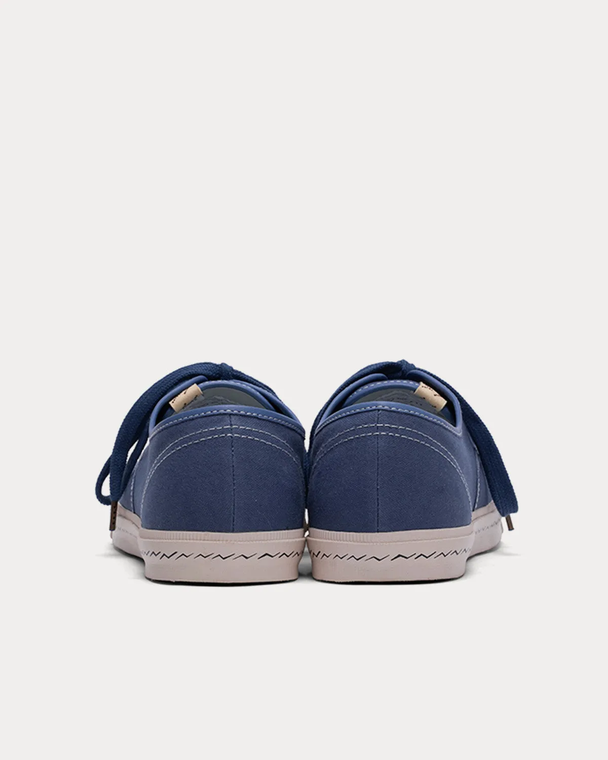 Logan Deck Lo Canvas Navy Low Top Sneakers