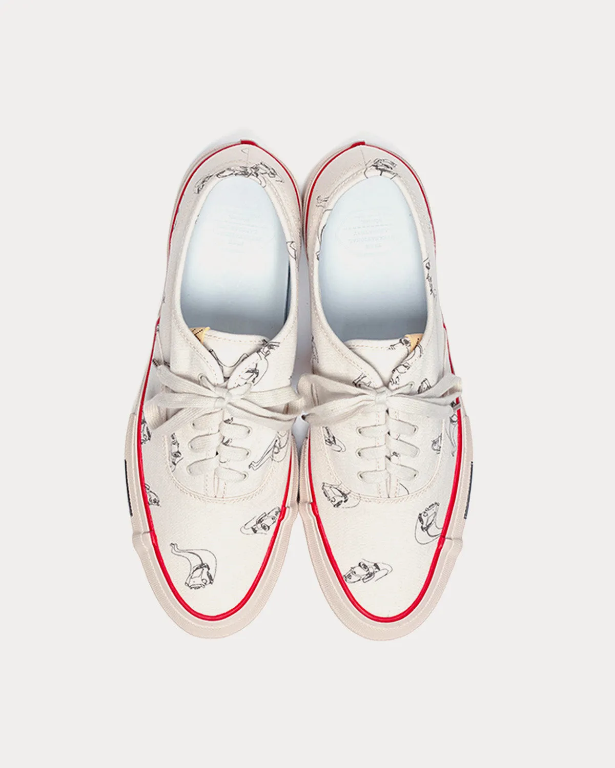 Logan Deck Low Roadster Ivory Low Top Sneakers