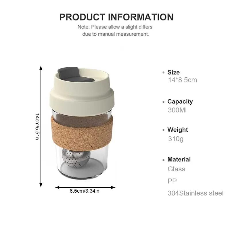 Magnetic Iron Ball Tea Infuser Cup