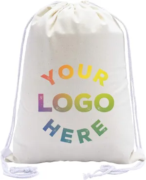 Mato & Hash Custom Drawstring Backpacks, Insert your logo here Cotton String Bags