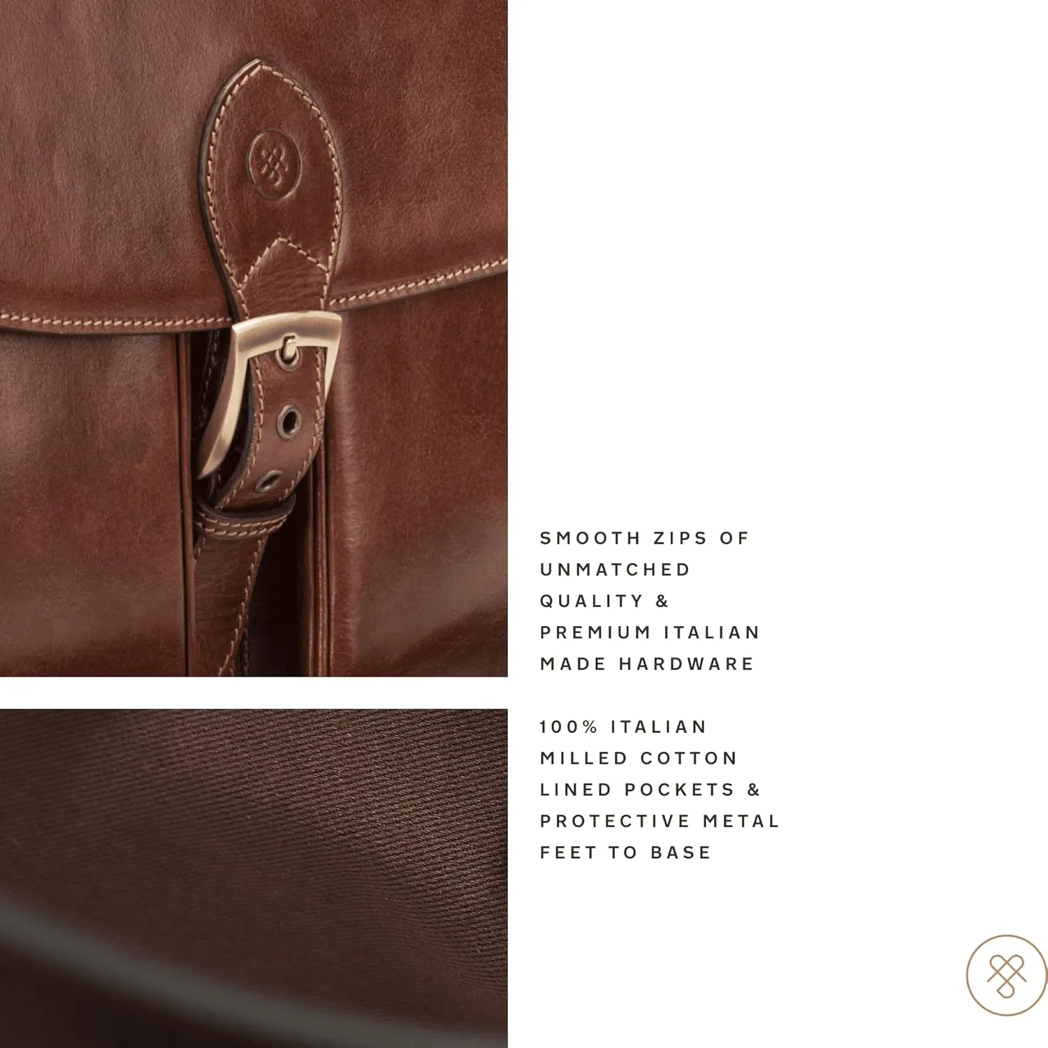 Maxwell Scott - Mens Luxury Leather Large Briefcase - 2 Sections for Files/Laptop - Handmade in Italy - The Tomacelli2
