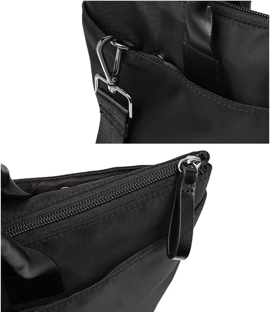 Men Casual Waterproof Oxford Briefcase Convertible 12/14/15.6 Inch Messenger Bags Handbag Business Shoulder Bag