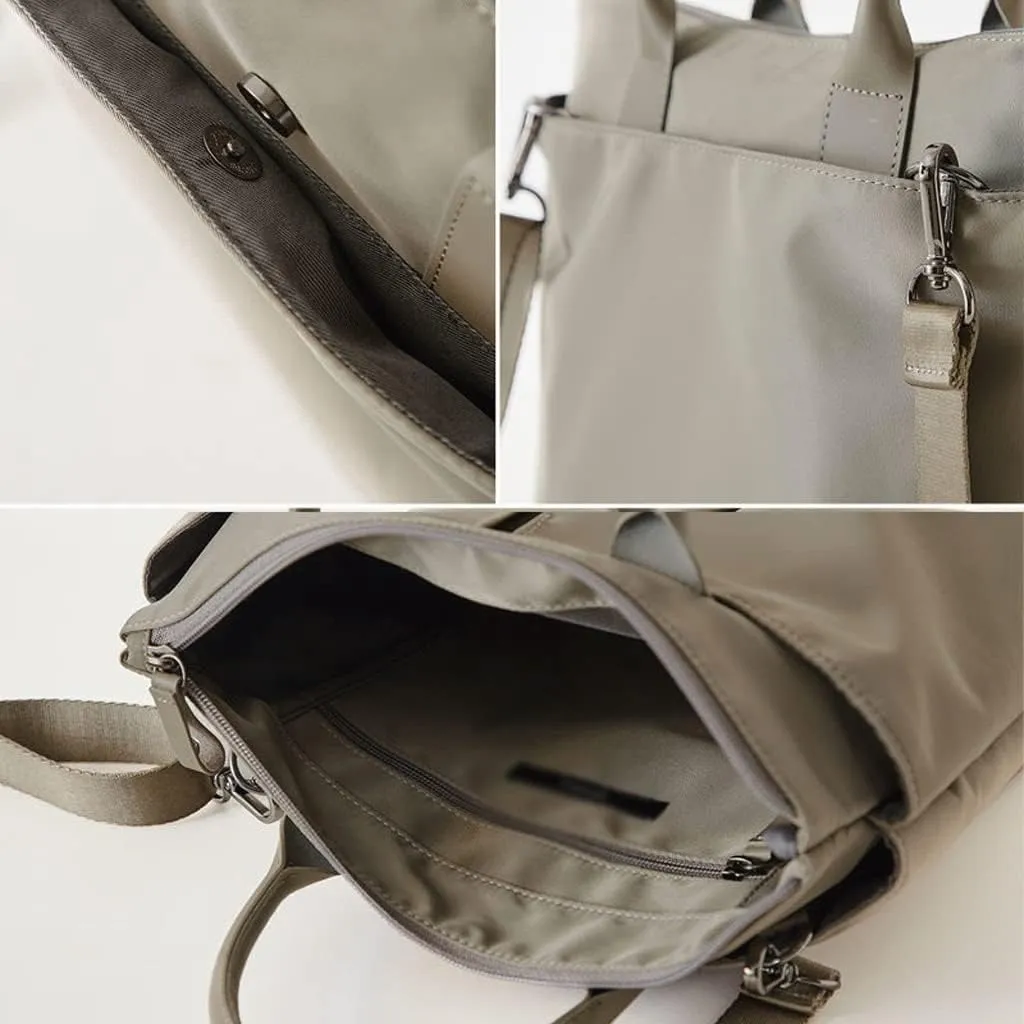 Men Casual Waterproof Oxford Briefcase Convertible 12/14/15.6 Inch Messenger Bags Handbag Business Shoulder Bag