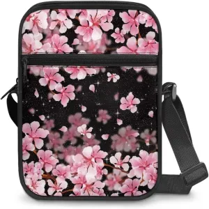 Messenger Bag Satchel Crossbody Bags for Men and Women Unisex Lightweight Small Travel Portable Zipper Office Bag