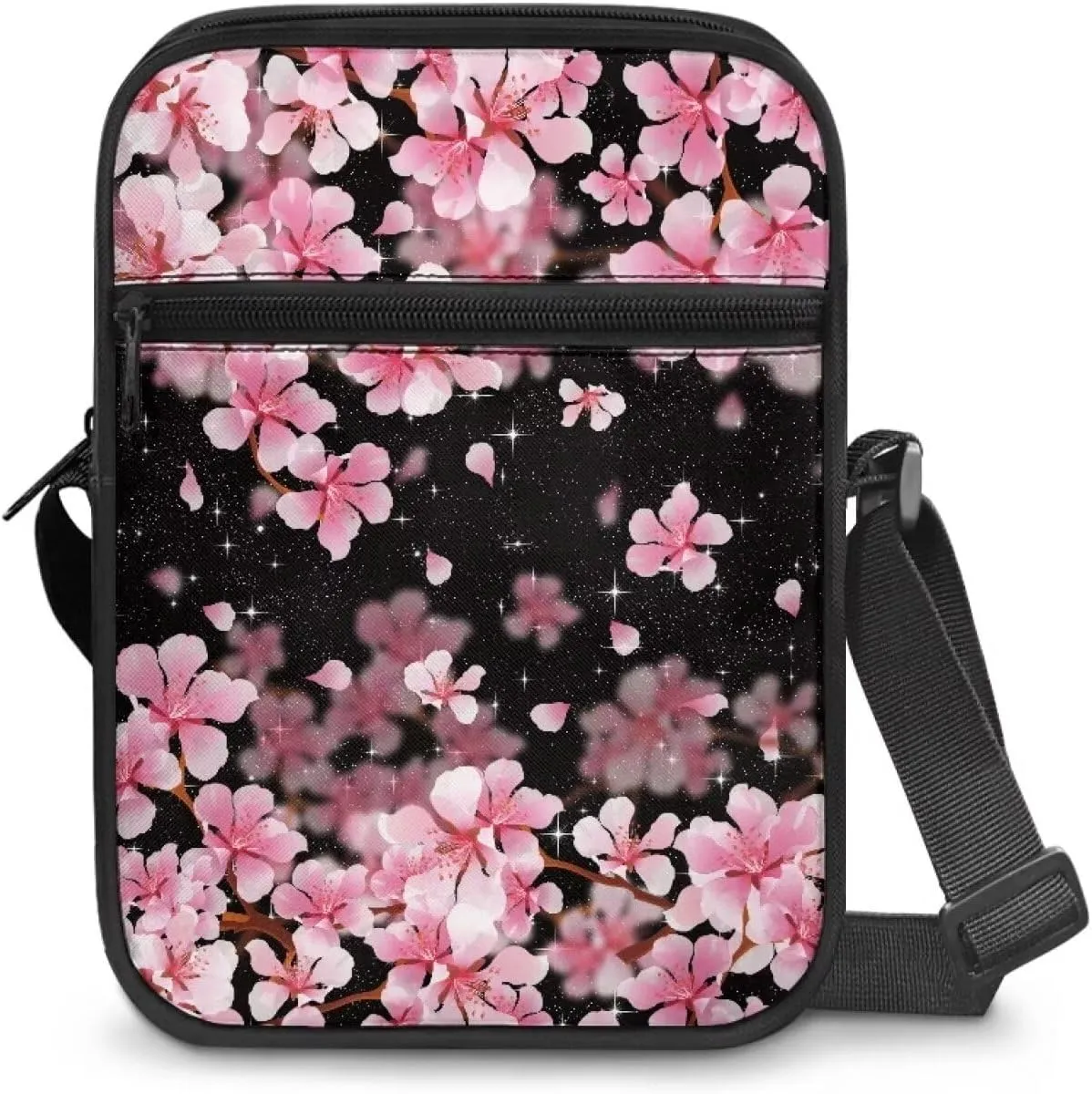 Messenger Bag Satchel Crossbody Bags for Men and Women Unisex Lightweight Small Travel Portable Zipper Office Bag