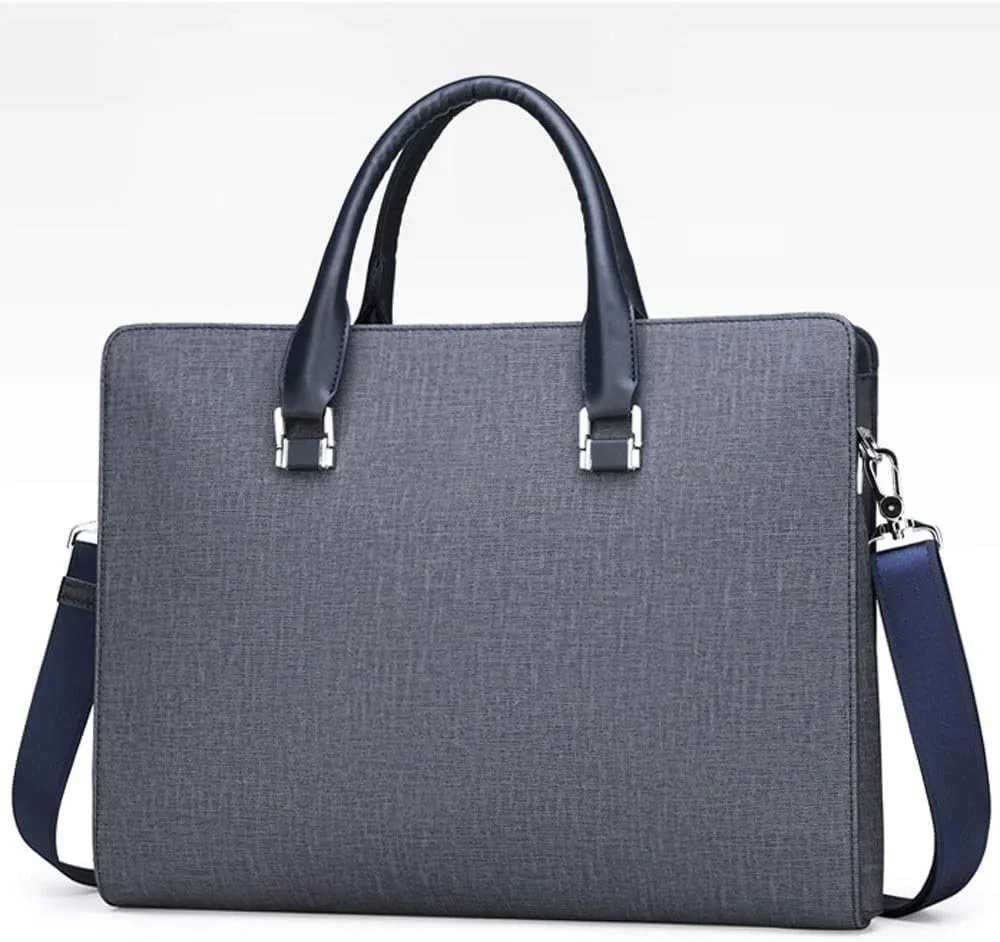 Messenger Bags Laptop Briefcase Men Women Waterproof Handbag Large Capacity Portable Thin Super Slender Messenger Bag