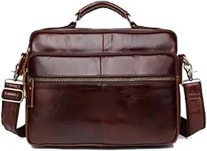 Messenger Bags Shoulder Bag Leather Laptop Bag Office Bags for Men Genuine Leather Bags Briefcase Luxury Shoulder Handbag Male