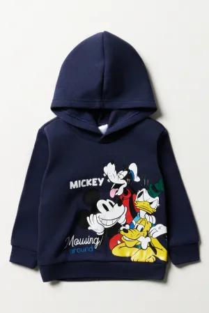 Mickey Mouse Hoodie Navy