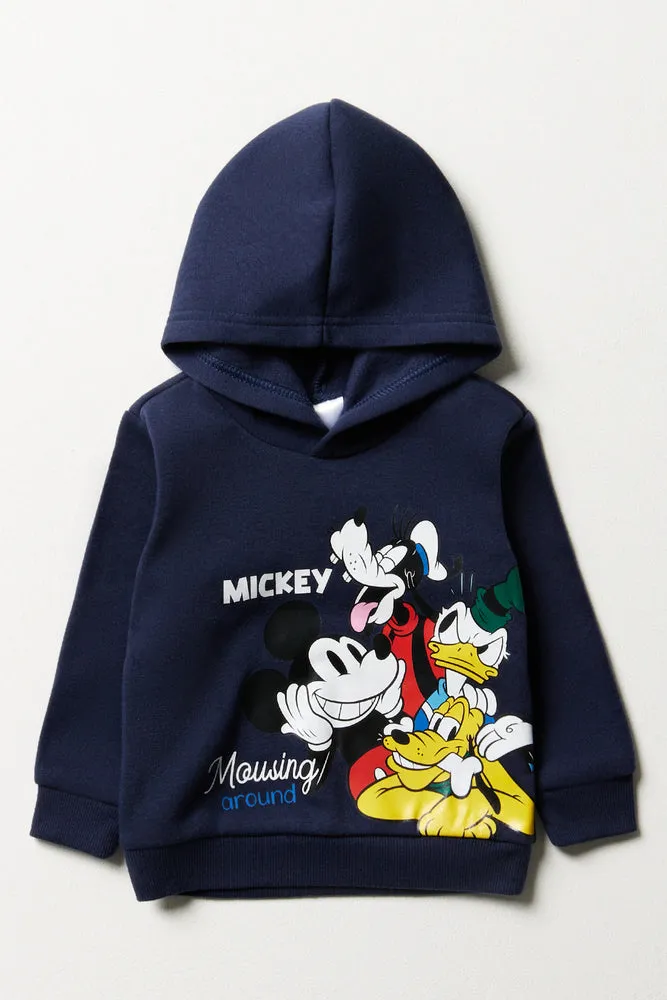 Mickey Mouse Hoodie Navy