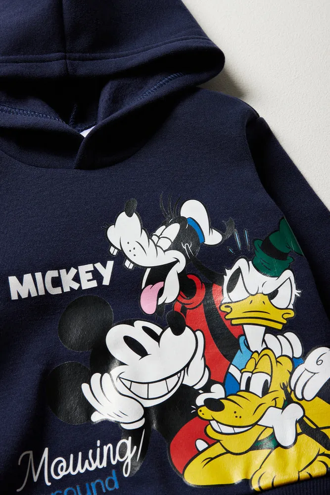 Mickey Mouse Hoodie Navy
