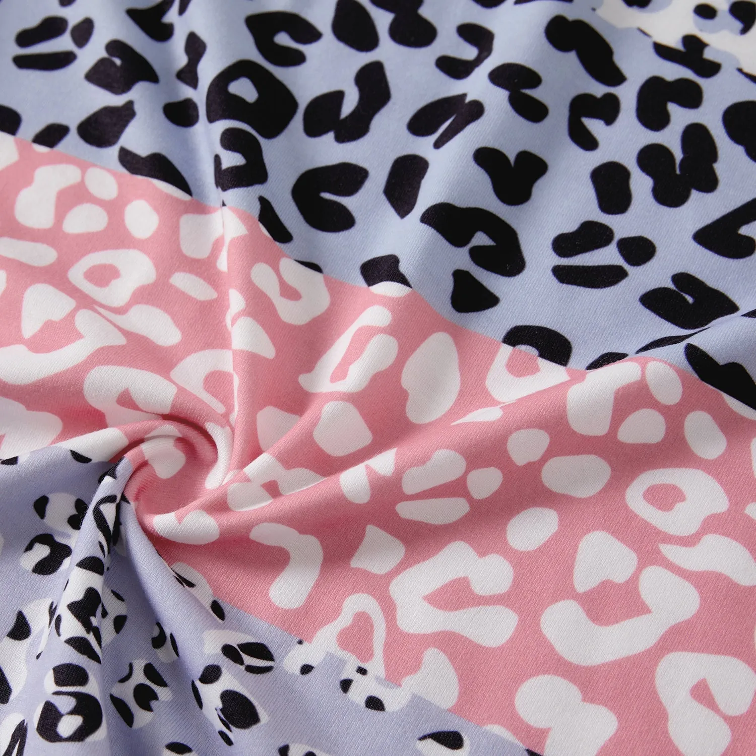 Mommy and Me Short-sleeve Leopard Print Tee