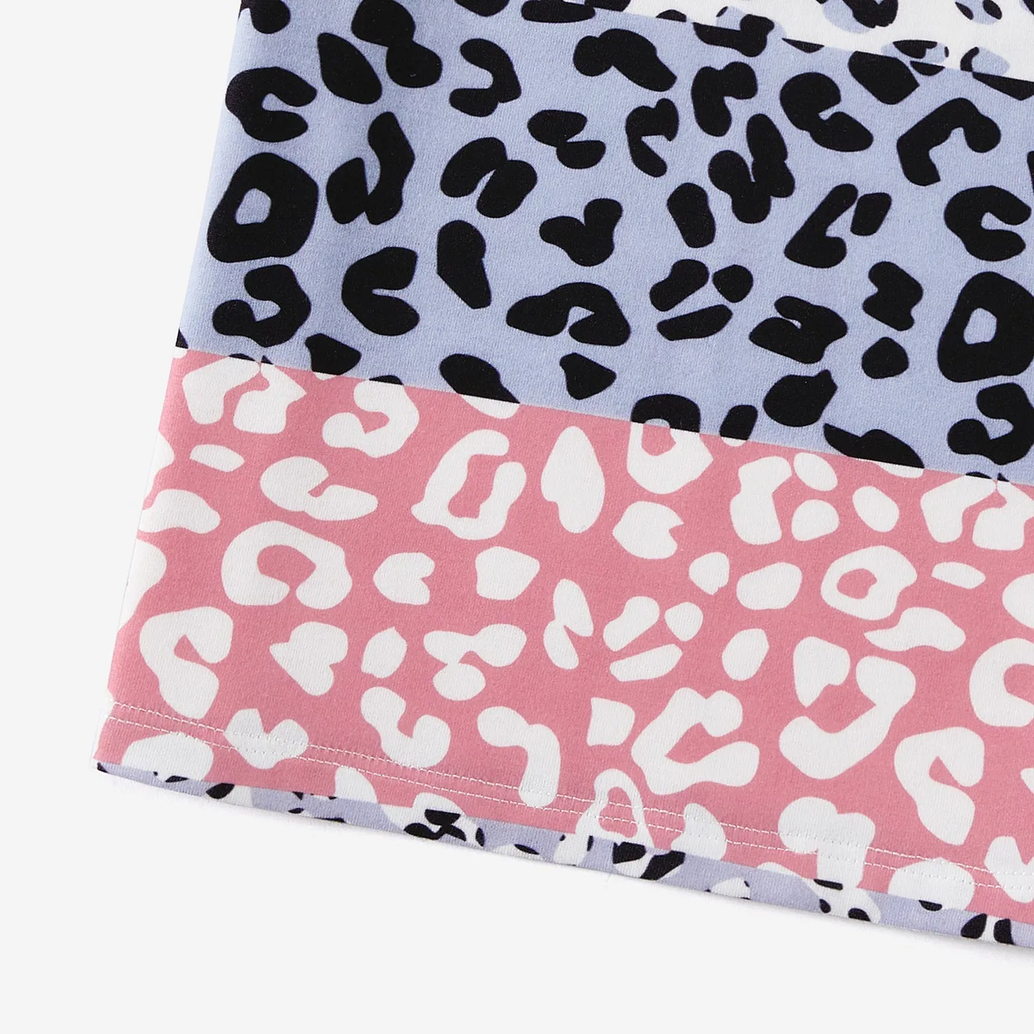 Mommy and Me Short-sleeve Leopard Print Tee
