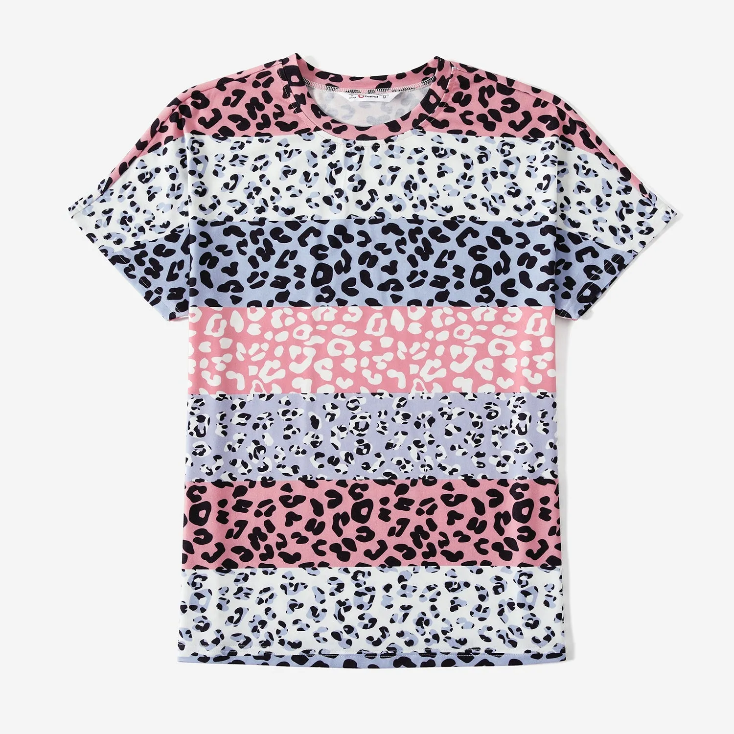 Mommy and Me Short-sleeve Leopard Print Tee