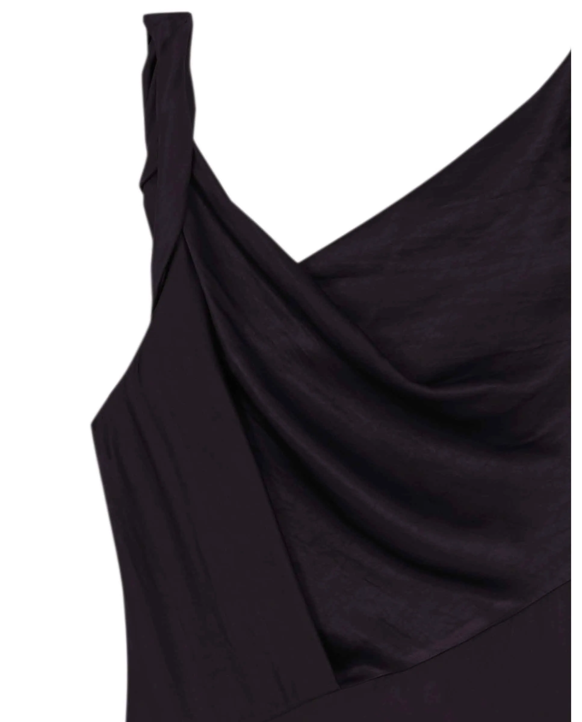 NATALIA | Vestido midi asimétrico