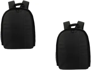 NUOBESTY 1Pc DSLR Camera Backpack Durable Handheld Storage Bag with Shockproof Sponge for Tablets Tripod and More for Photographers