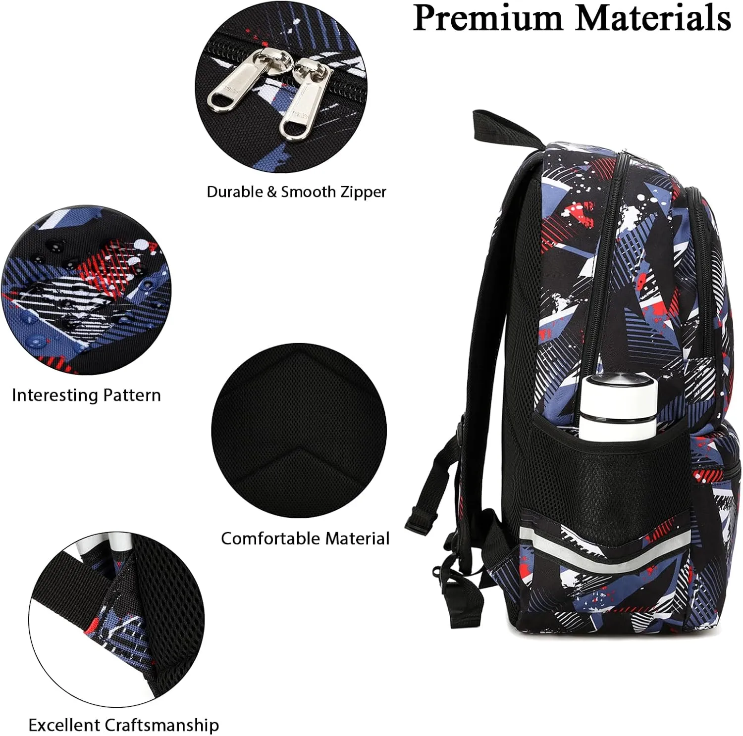 Octsky Kids Backpack for Girls Boys Elementary Primary Middle School Bags for Teens Childs Bookbags Cute Durable Travel Gifts