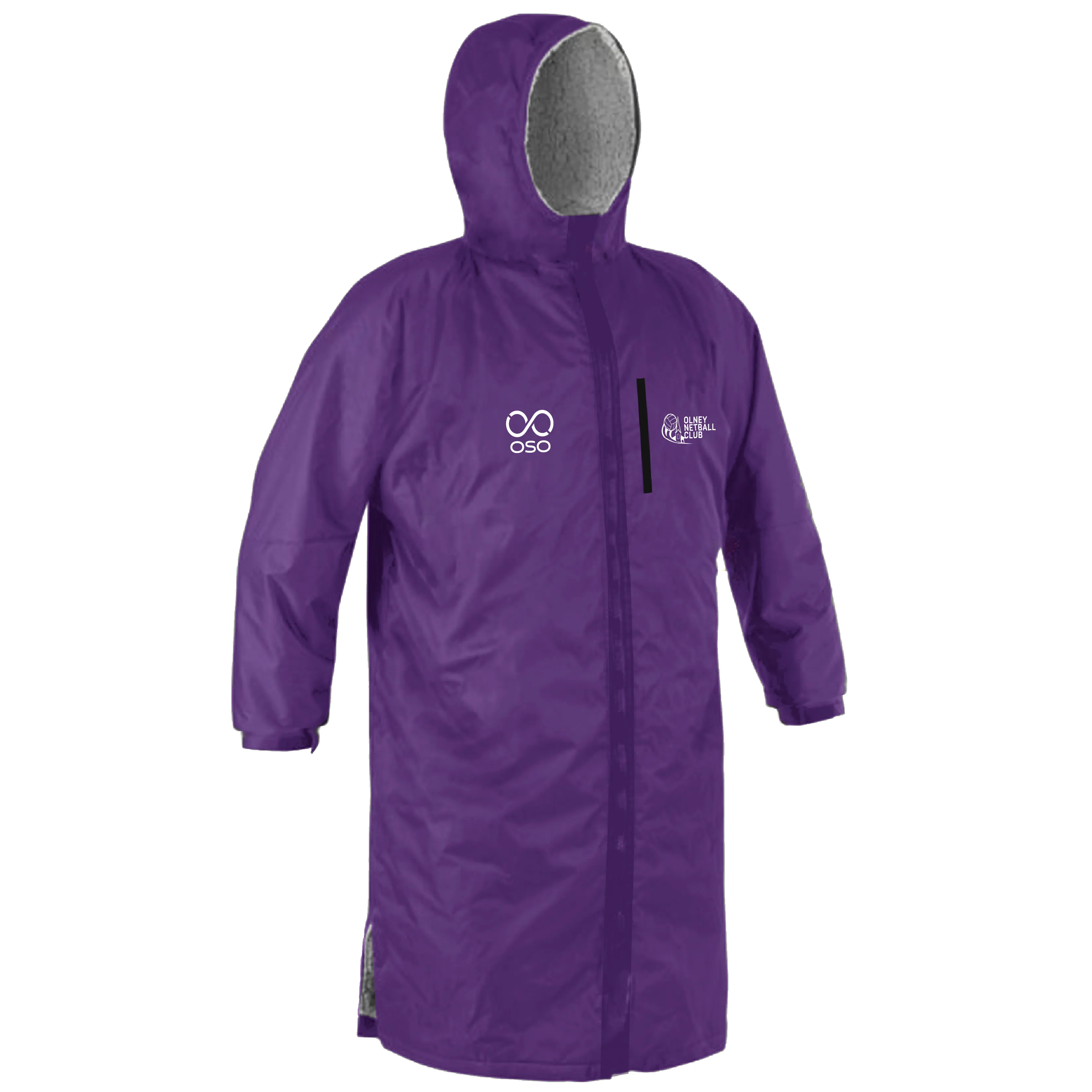 Olney Netball Club Robe - Purple