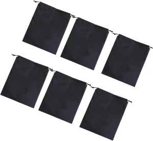 Organize Clothes Power Bank Gadgets 12pcs Drawstring Bags Nonwoven Fabric Drawstring Pouch
