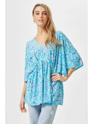 Paisley Blues Top
