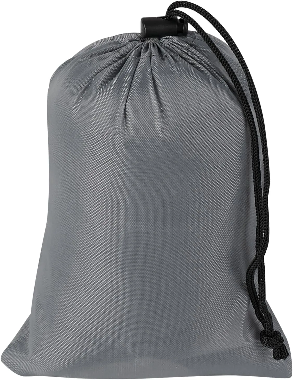 PALTERWEAR Drawstring Bag with Toggle - Nylon Cinch and Ditty Pouch (Gray, 5 x 7 Inch)