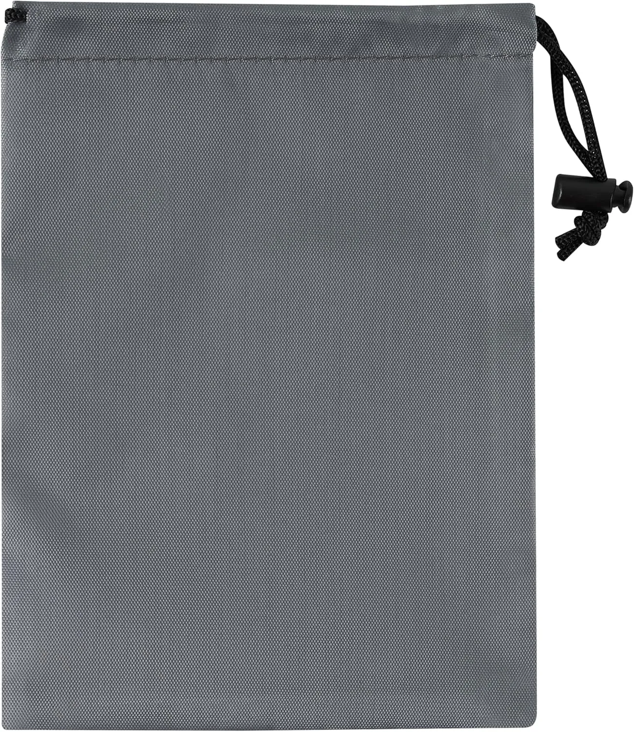 PALTERWEAR Drawstring Bag with Toggle - Nylon Cinch and Ditty Pouch (Gray, 5 x 7 Inch)
