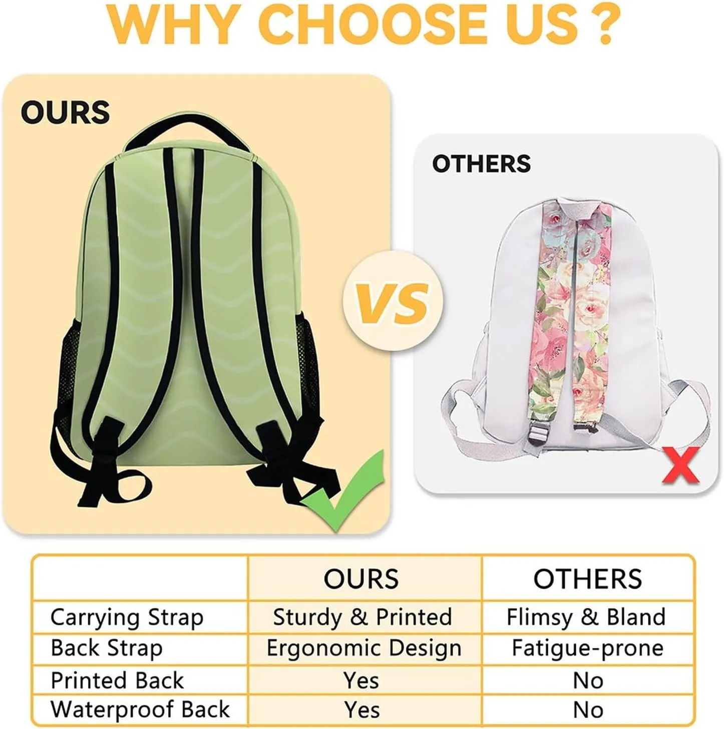 Personalized Backpacks for Girls - 16 Inch Cute Backpack for School - Green, Large Capacity, Durable, Lightweight Bookbag for Kids, Travel
