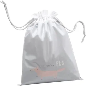 Peva Material Pouch Drawstring Clothings Storage Bag Dry Bag for Activities Camping (light Grey)