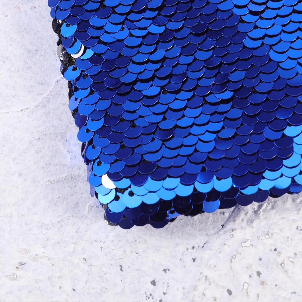 POPETPOP Sequin Travel Cosmetic Bag - Fashion Glitter Makeup Bag, Reversible Glitter Makeup Organizer Purse for Women Purse Party Favors