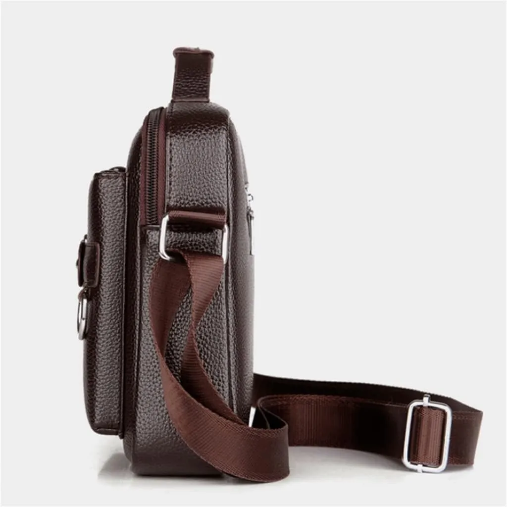 PU Leather Business Handbags Men Messenger Bags Fashion Man Bag