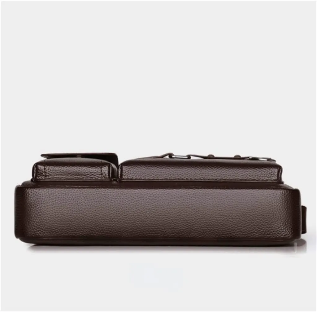 PU Leather Business Handbags Men Messenger Bags Fashion Man Bag
