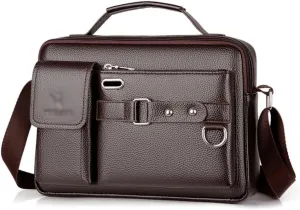 PU Leather Business Handbags Men Messenger Bags Fashion Man Bag