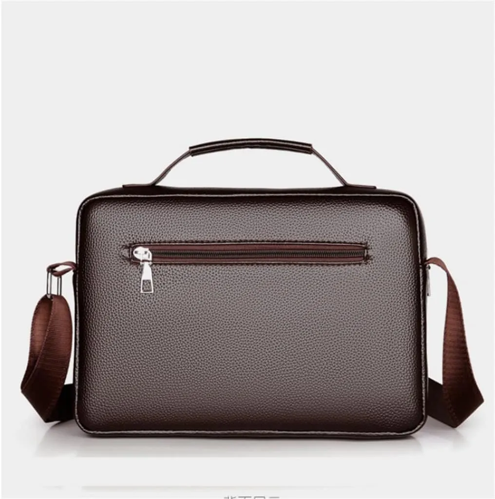 PU Leather Business Handbags Men Messenger Bags Fashion Man Bag