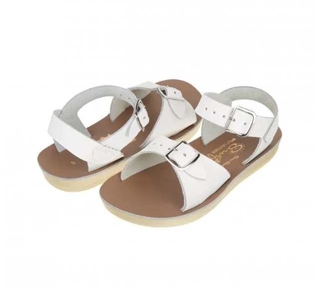Salt Water Sandals Kids Surfer Sandal - White