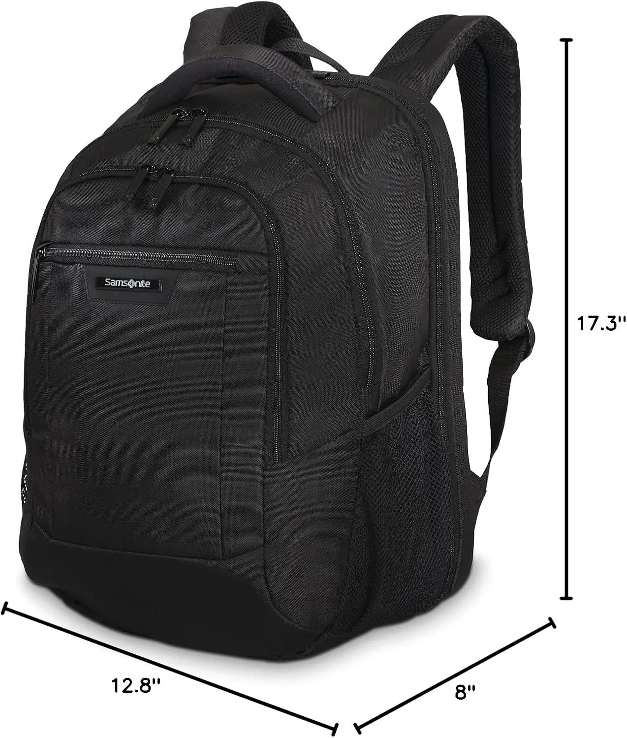 Samsonite Classic 2.0 Standard Backpack, 15.6 inch, Black