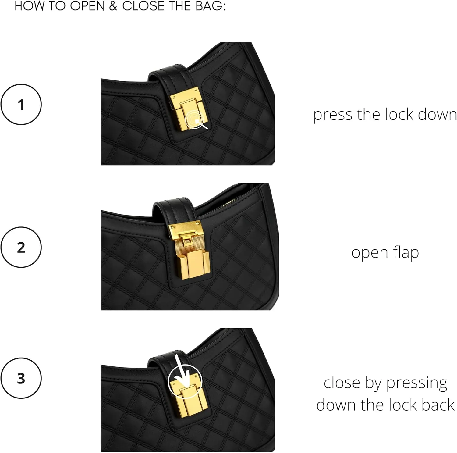 Scarleton Crossbody Bags for Women, Purses for Women, Lightweight Shoulder Bag Purse, Crossbody Bag with 2 Straps, H2087