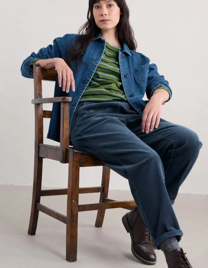 Seasalt Sailor T-Shirt in Duet Breton Grassland