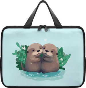 Slim Laptop Messenger Bags,Fashion Laptop Tote Bag for Women,Computer Bag for Men