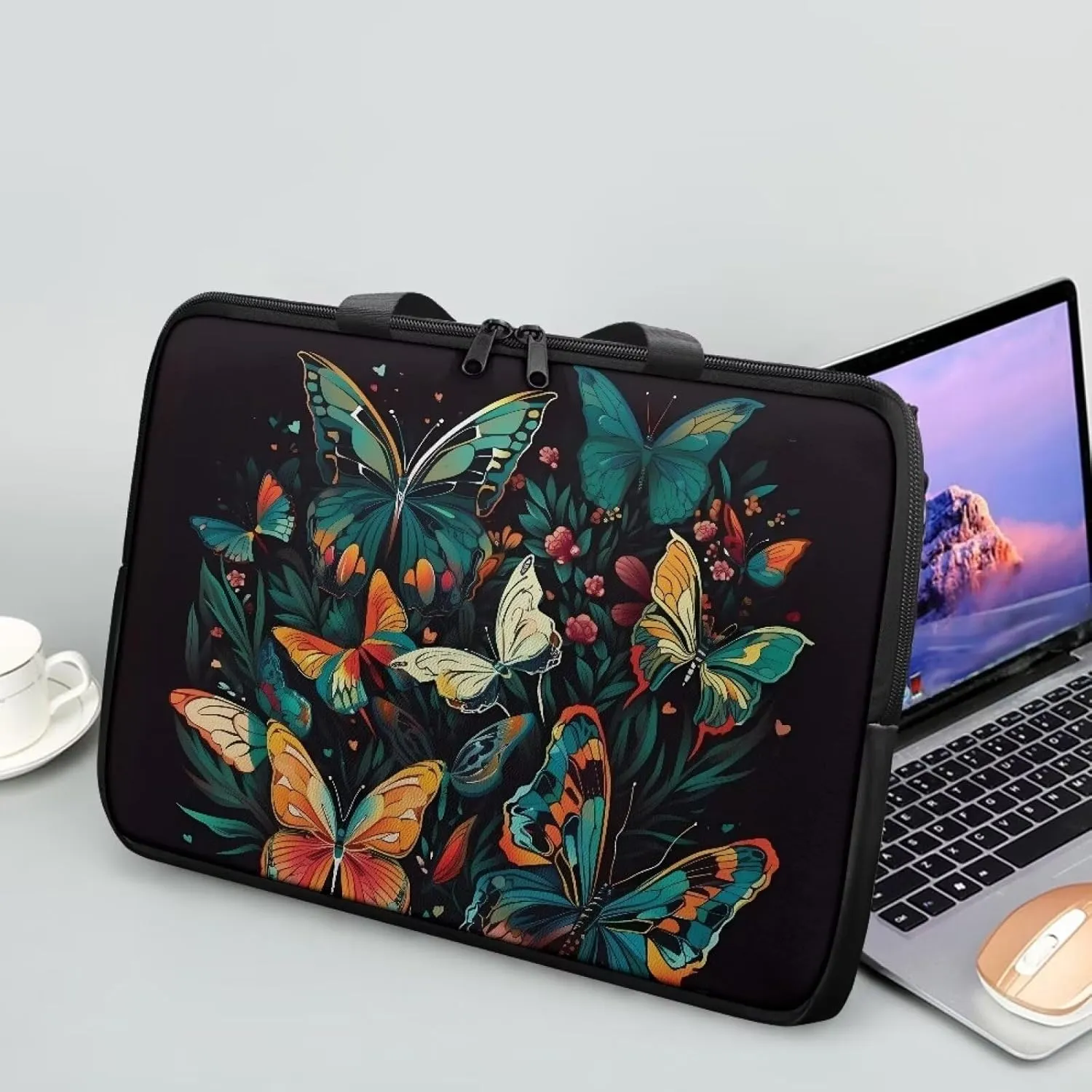 Slim Laptop Messenger Bags,Fashion Laptop Tote Bag for Women,Computer Bag for Men