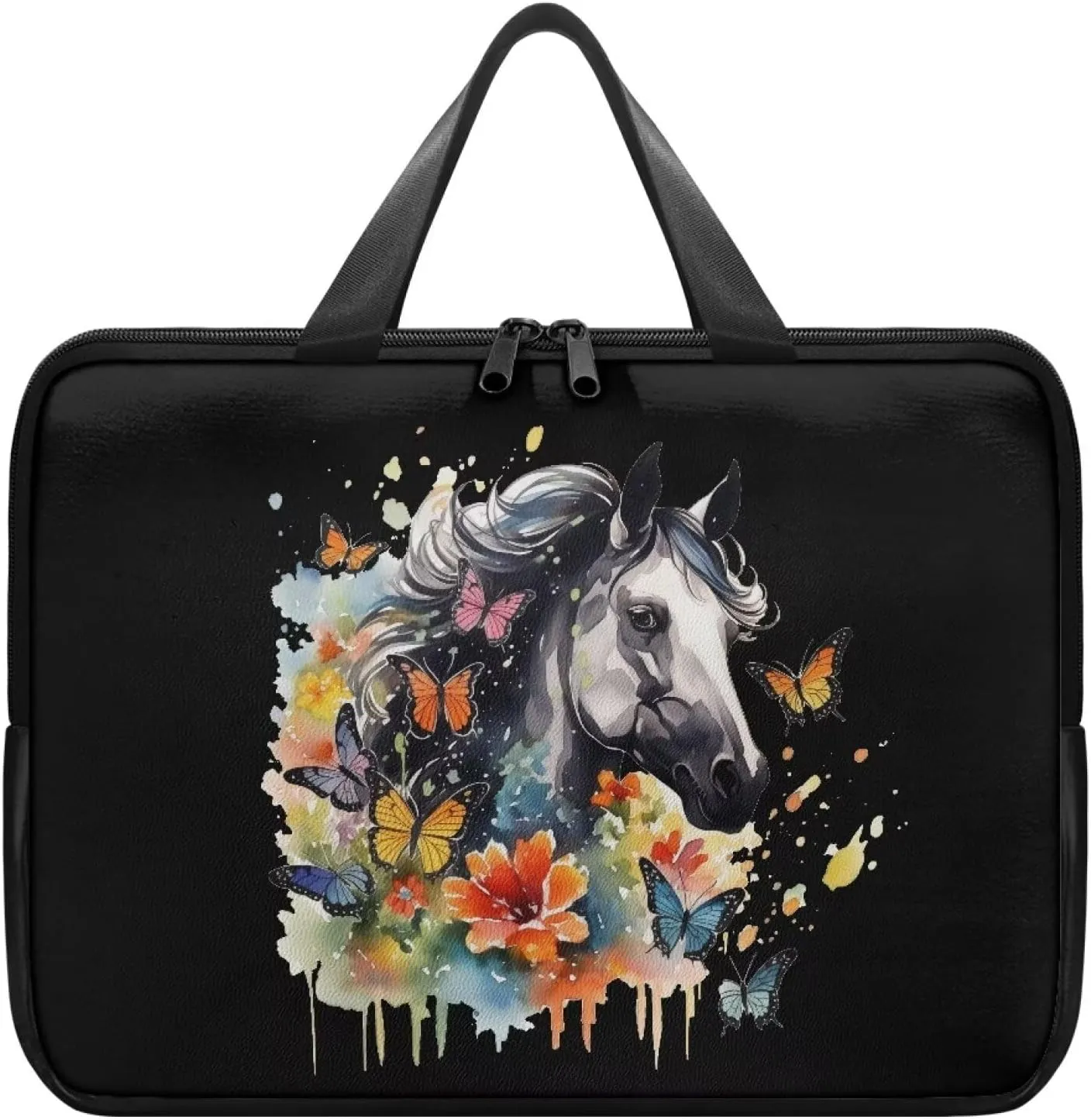 Slim Laptop Messenger Bags,Fashion Laptop Tote Bag for Women,Computer Bag for Men