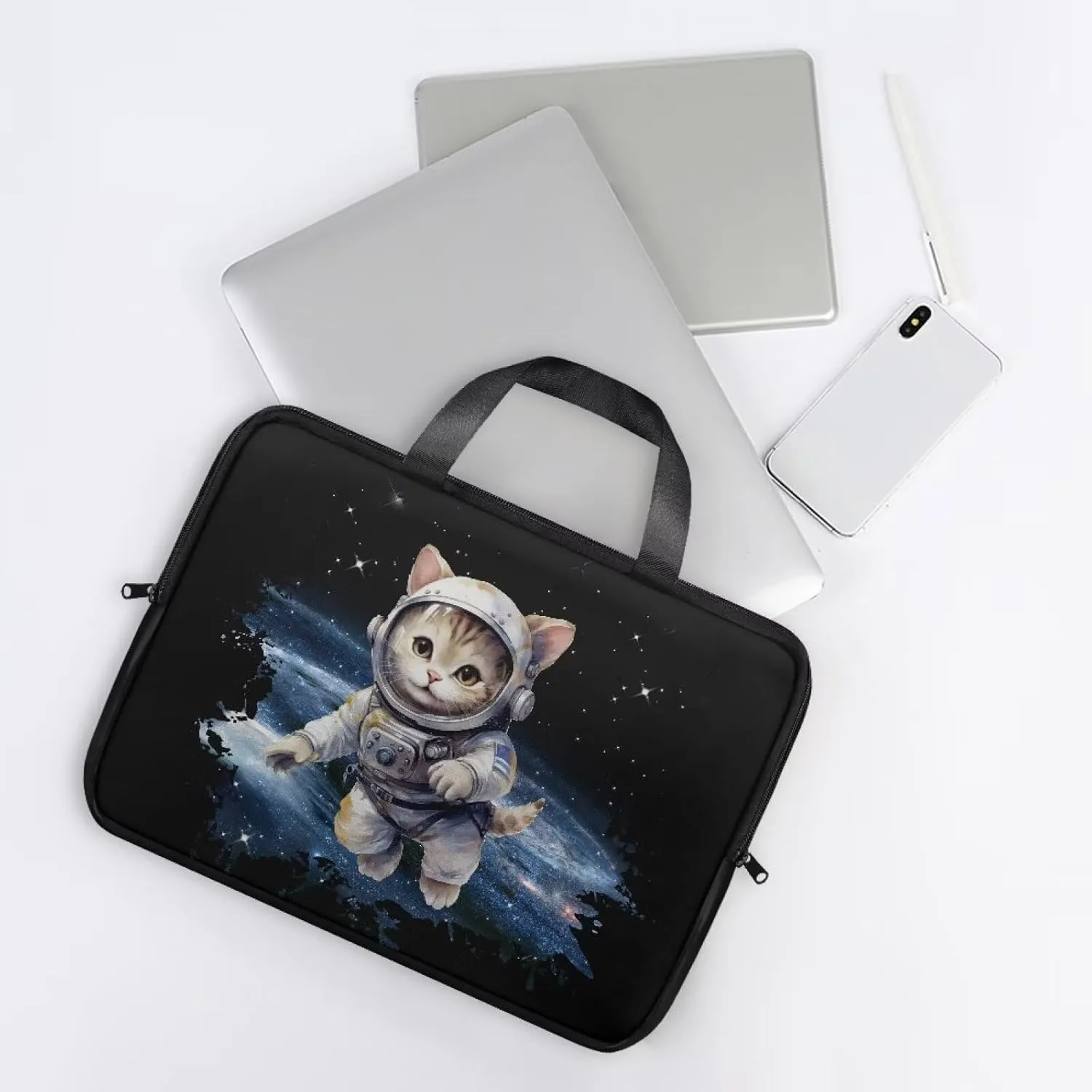 Slim Laptop Messenger Bags,Fashion Laptop Tote Bag for Women,Computer Bag for Men